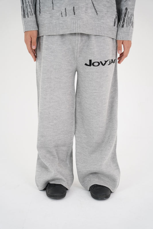 Grey Knit Pants